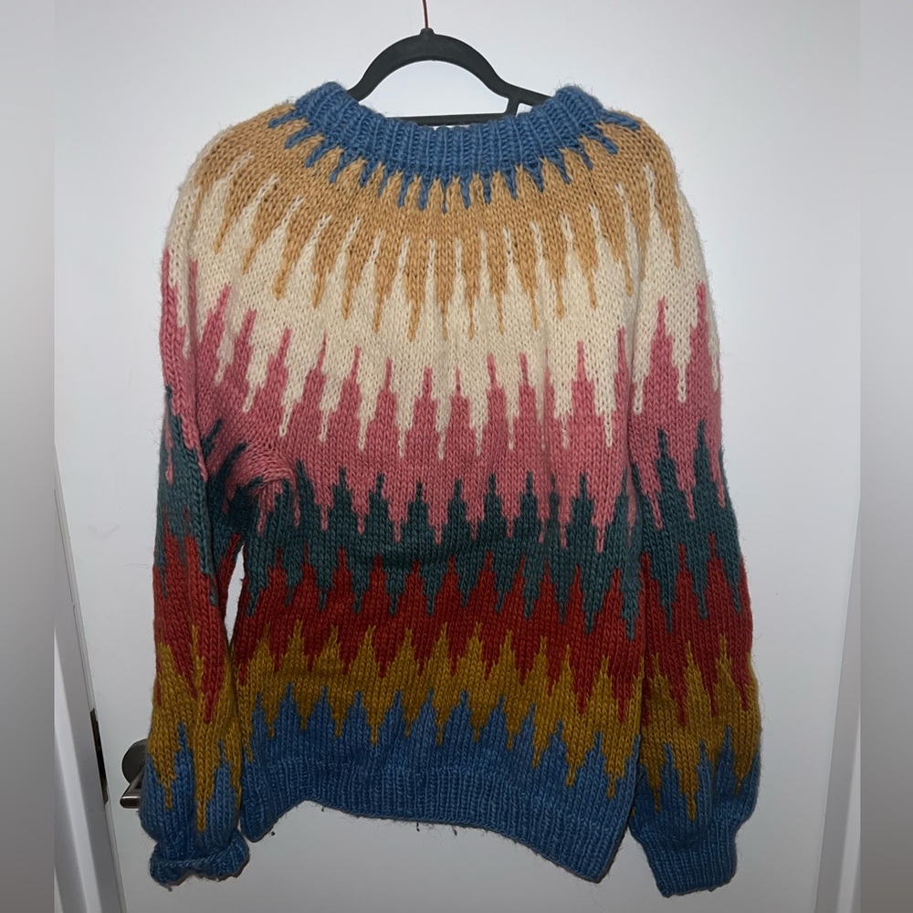 inervallen kitting co sweater- colorful mens med approx